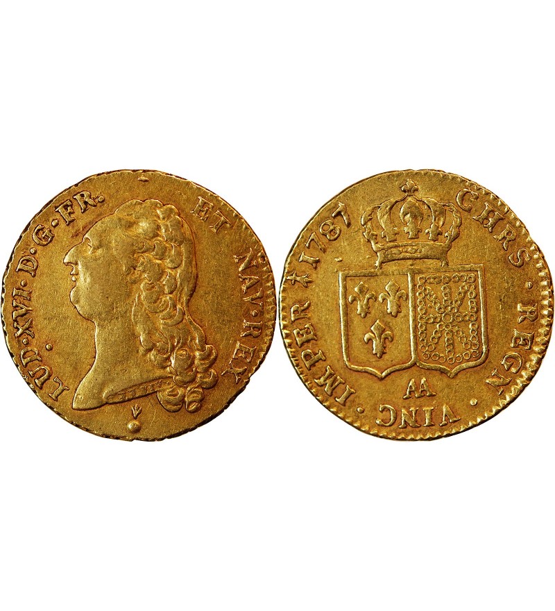 Louis Xvi Double Louis D Or Aa Metz Or Ttb Suffren Numismatique