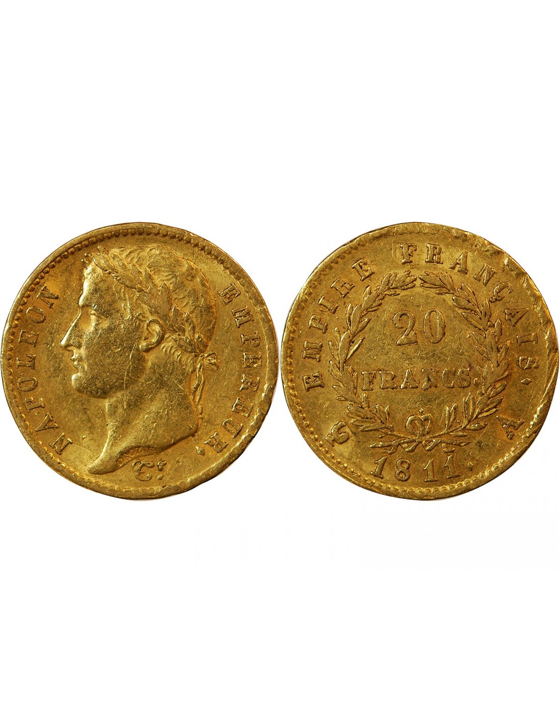 Napoleon Ier Francs Or A Paris Or Suffren Numismatique