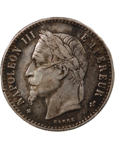 Napoleon Iii Centimes Argent Bb Strasbourg Argent Tb