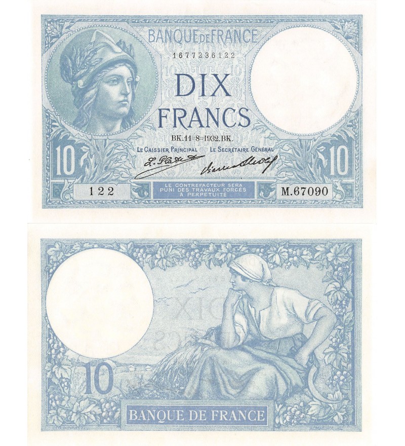 10 Francs 1932