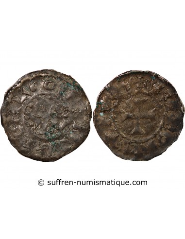 DUCHÉ DE BRETAGNE, CONAN II - DENIER - 1048/1066, RENNES