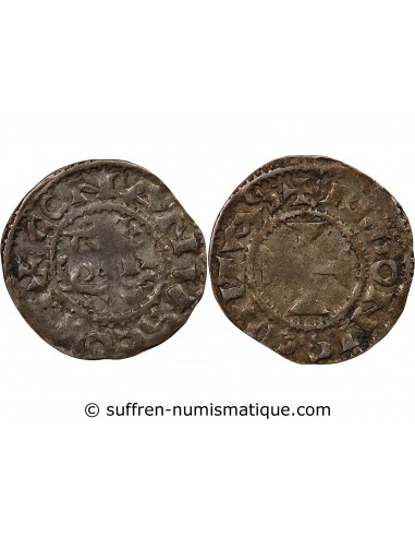 DUCHÉ DE BRETAGNE, CONAN II - DENIER - 1048/1066, RENNES