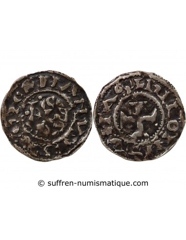 DUCHÉ DE BRETAGNE, CONAN II - DENIER - 1048/1066, RENNES