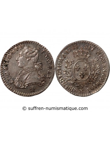 Louis XVI 01-oct ecu Argent 1788 MA Marseille