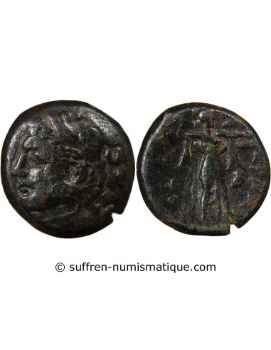 Grèce (Sicile) 1 litra Bronze 278-276 AV JC Syracuse