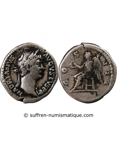 Rome Empire Hadrien 1 denier Argent 128-130