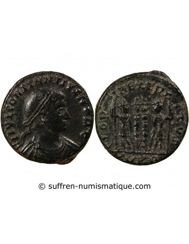 Rome Empire Constance II Nummus Cuivre 330-333 Cyzique