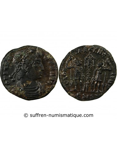 Rome Empire Constant Ier 1 nummus Cuivre 337-341 Siscia