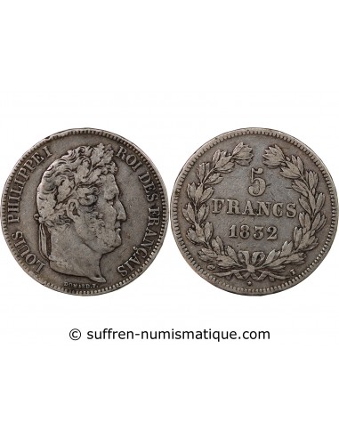 Louis-Philippe Ier 5 Francs Argent 1832 I Limoges