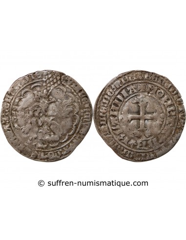 Pays-Bas Double Gros Argent 1367-1368 Dordrecht