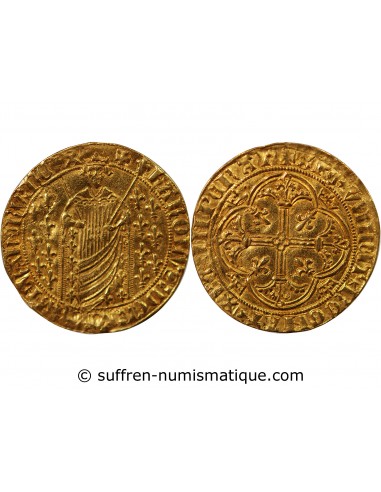 Charles VII Royal d'or Or 1429 -1461 Montélimar