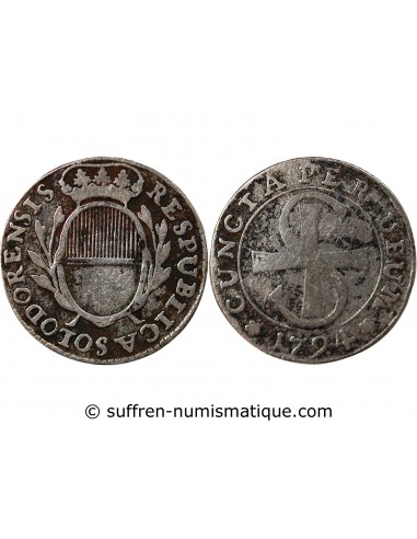 Suisse 10 Kreuzer Argent 1794