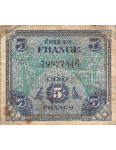 5 Francs 1944