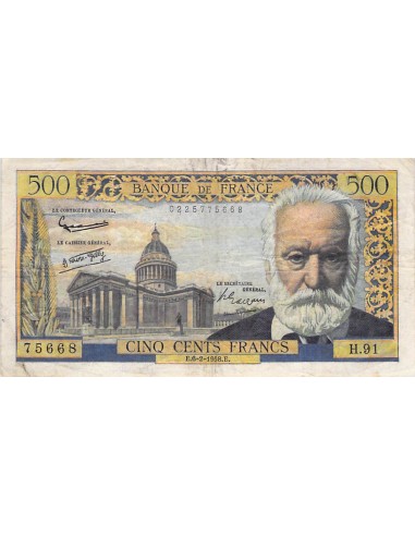 500 Francs 1958