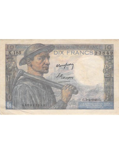 10 Francs 1949