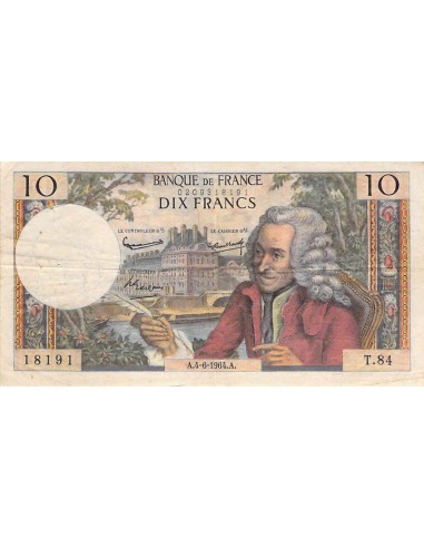 10 Francs 1964