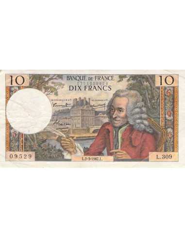 10 Francs 1967