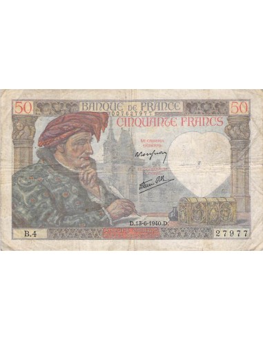 50 Francs 1940