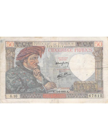 50 Francs 1940