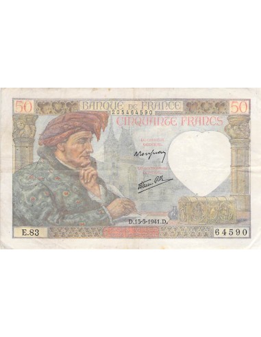 50 Francs 1941