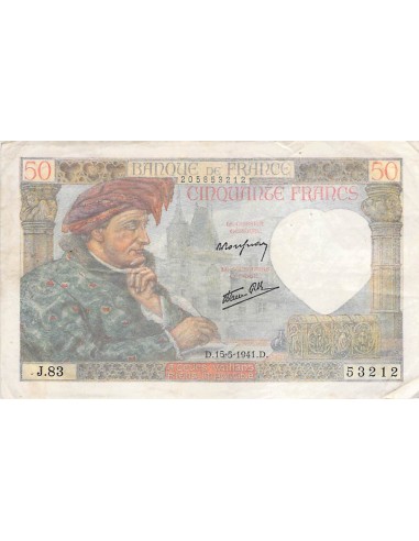 50 Francs 1941