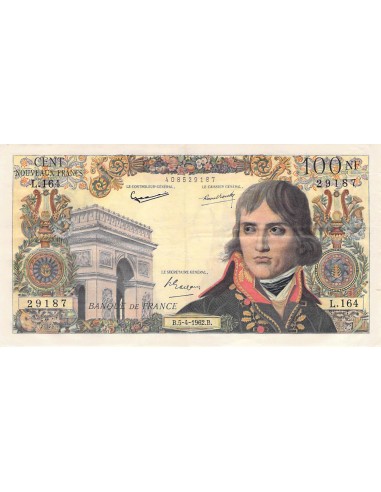 100 Francs 1962