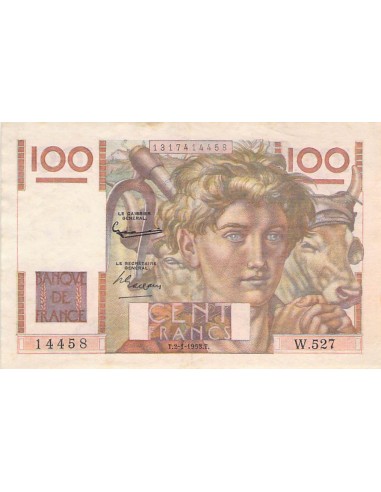 100 Francs 1953