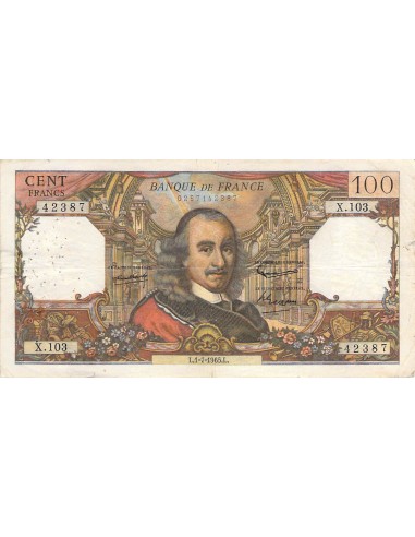 100 Francs 1965