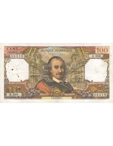 100 Francs 1969