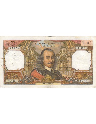 100 Francs 1969