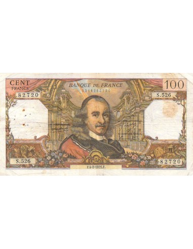 100 Francs 1971