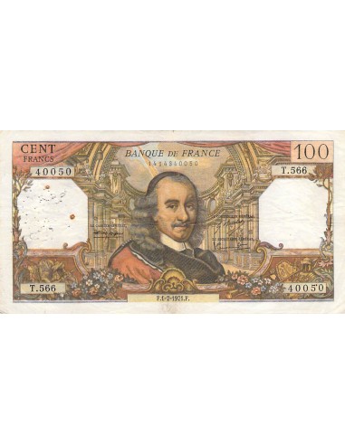 100 Francs 1971