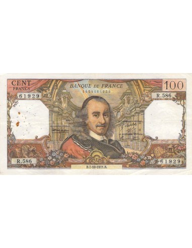 100 Francs 1971