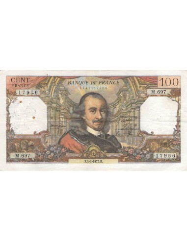 100 Francs 1973