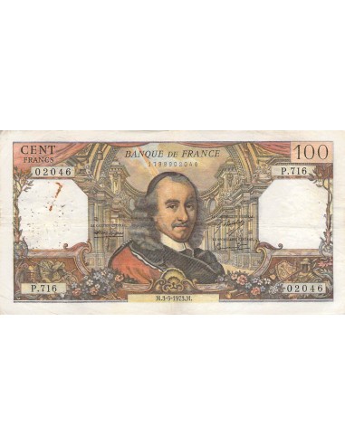 100 Francs 1973