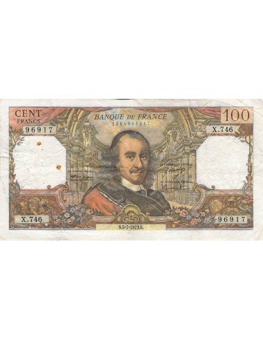 100 Francs 1973