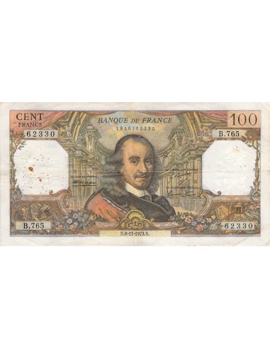 100 Francs 1973