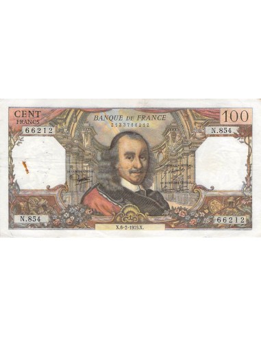 100 Francs 1975