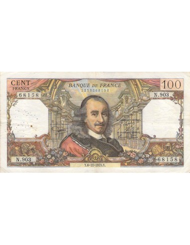 100 Francs 1975