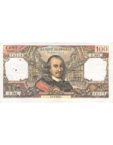 100 Francs 1976