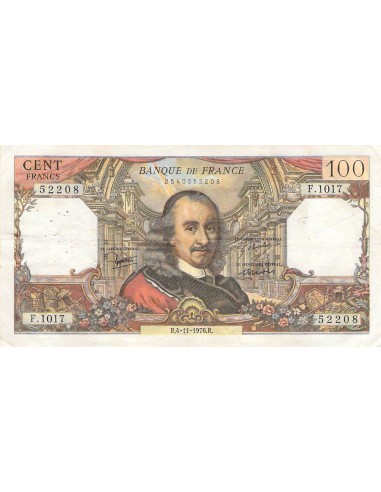 100 Francs 1976