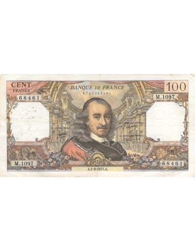 100 Francs 1977