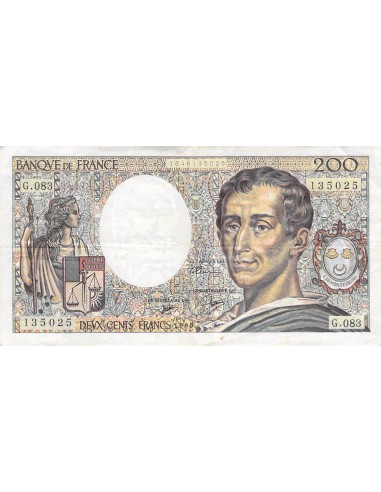 200 Francs 1990