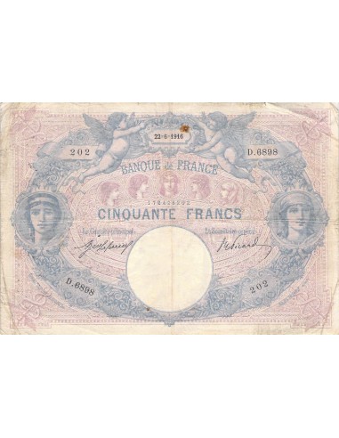 50 Francs 1916