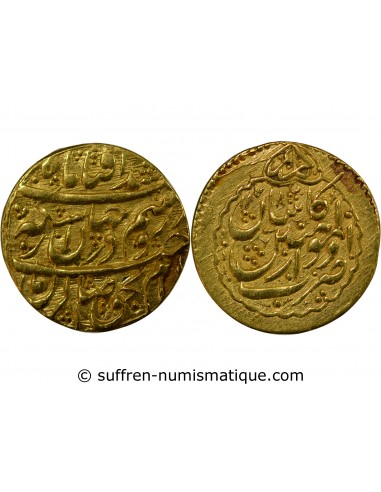 Iran Karim Khan Zand 1/4 Mohur Or 1178 AH (1764-1765) Kashan