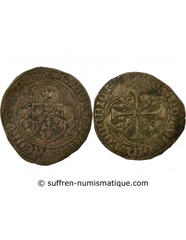 Charles VIII 1 blanc Billon 1491-1498 9 Rennes