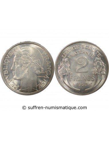 2 Francs Aluminium 1950 A Paris