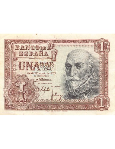 Espagne Peseta 1953