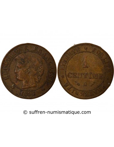 Centime Bronze 1894 A Paris