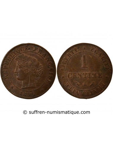 Centime Bronze 1896 A Paris